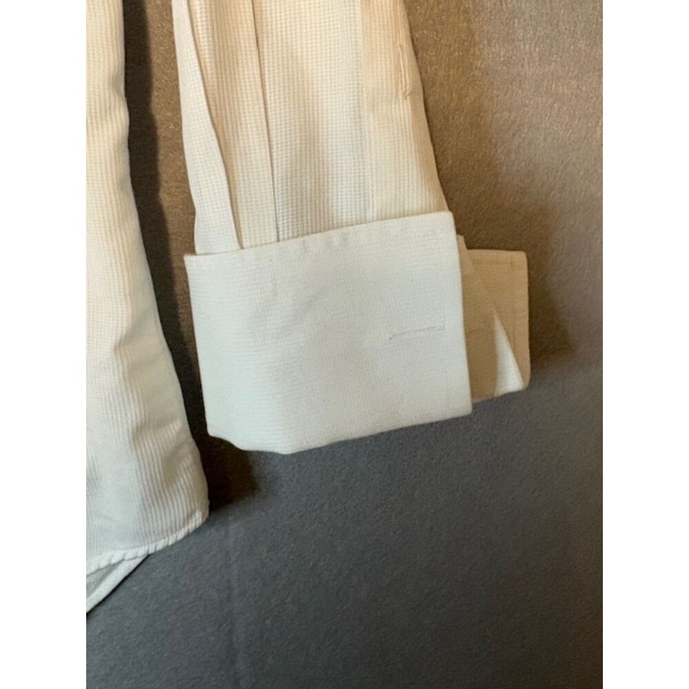 Robert Talbott Protocol French Cuff White Tuxedo … - image 4